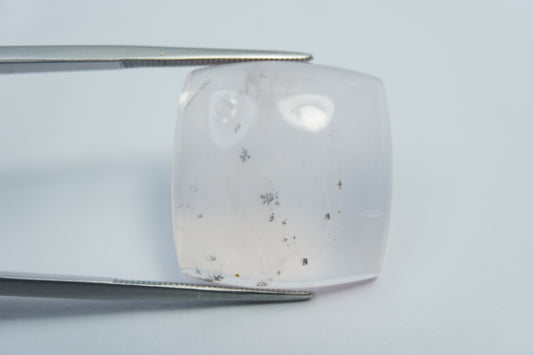 32.35ct Quartzo rosa 22x21mm