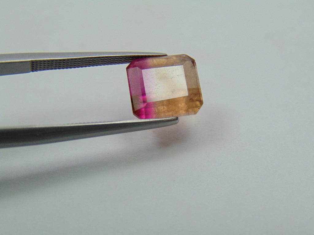 3.65ct Turmalina Bicolor 9mm