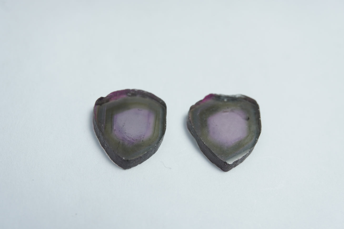 6.35ct Turmalina melancia 12x11mm