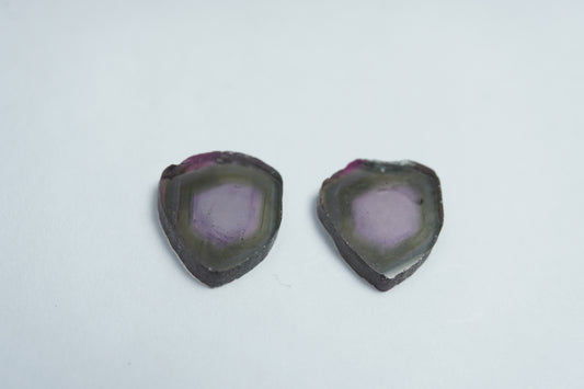 6.35ct Turmalina melancia 12x11mm