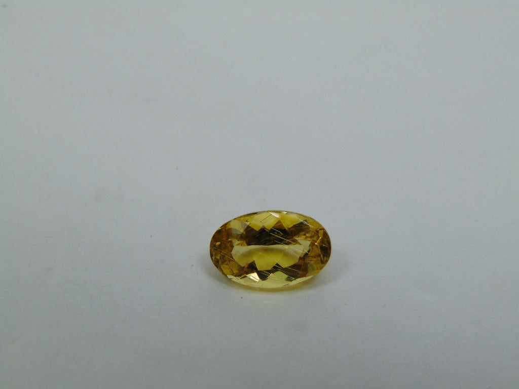 2.50ct Berilo Com Agulha 11x7mm