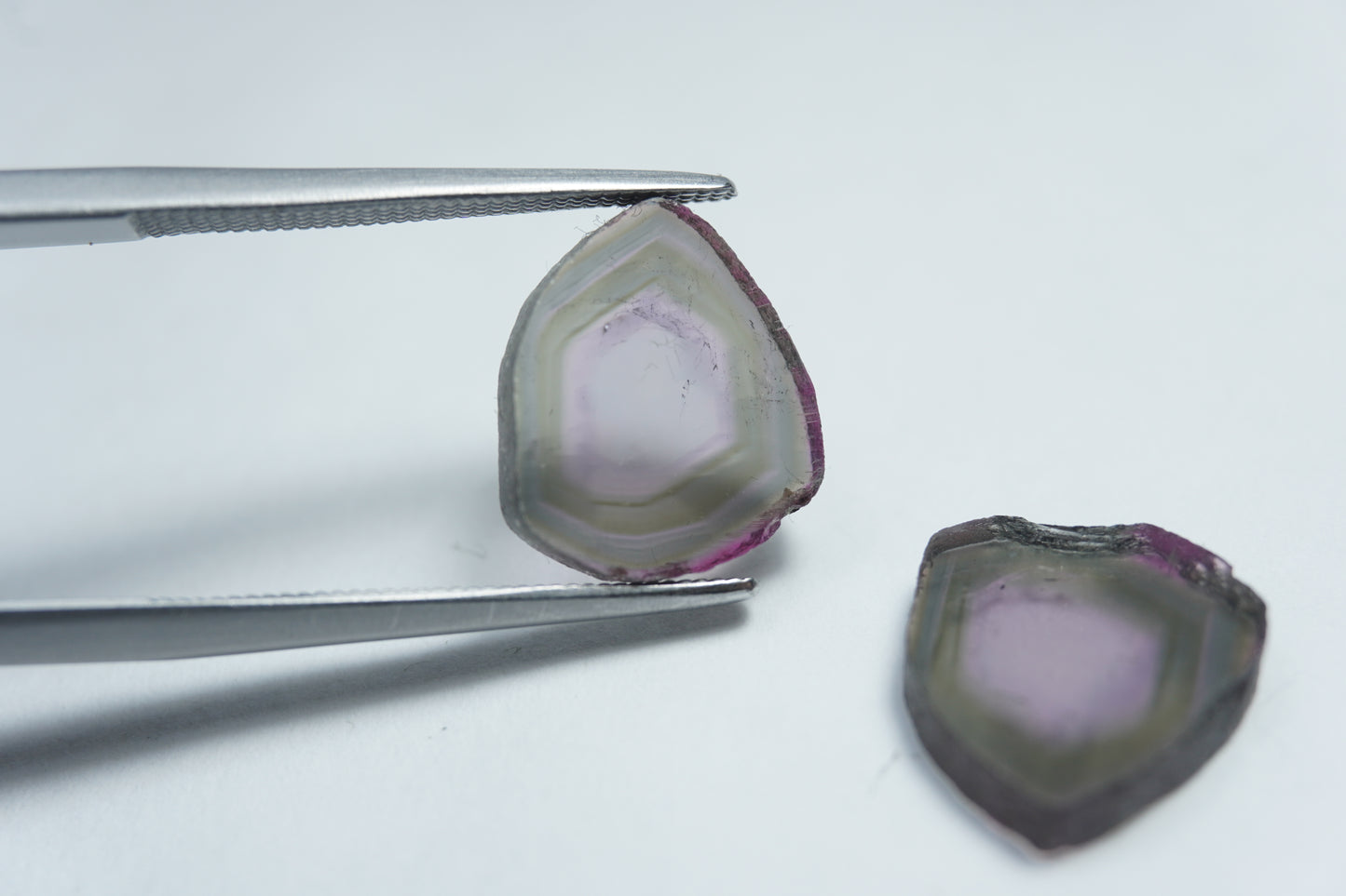 6.35ct Turmalina melancia 12x11mm