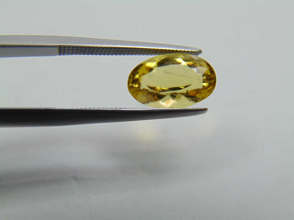 2.50ct Berilo Com Agulha 11x7mm