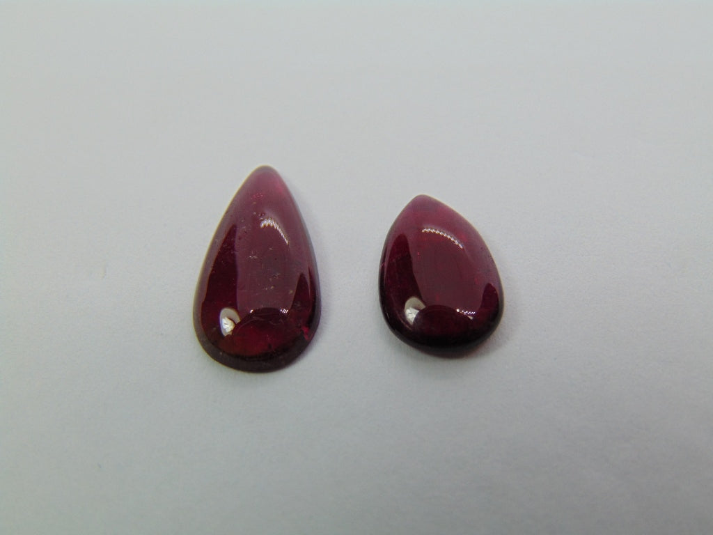 Cabochão Turmalina 4.90ct 16x8mm 11x8mm