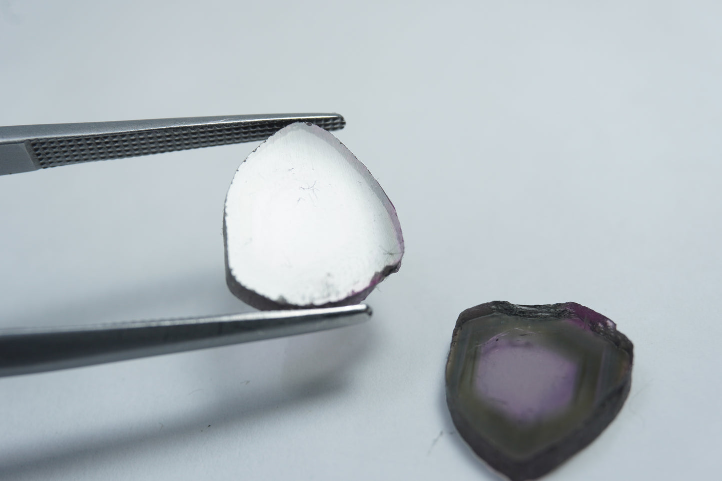 6.35ct Turmalina melancia 12x11mm