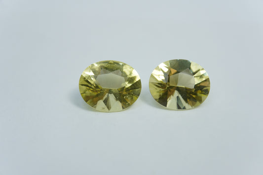 8.10ct Green gold 12x10mm