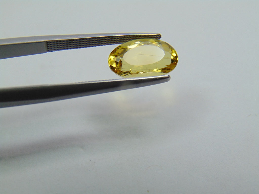 2.50ct Berilo Com Agulha 11x7mm