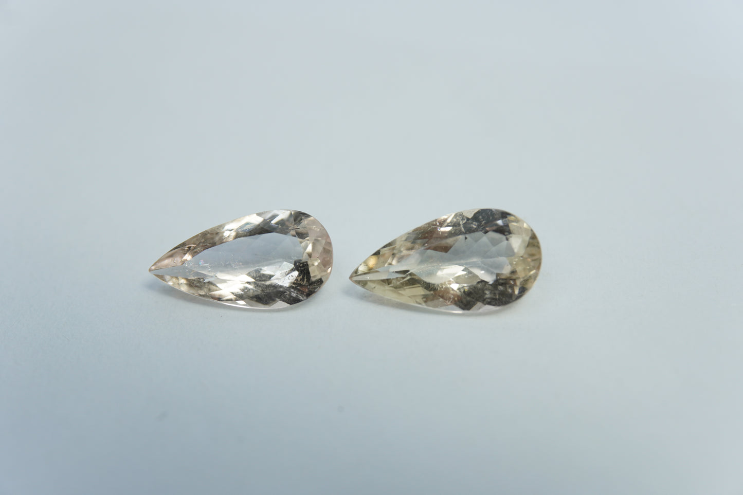 4.02ct Morganites 13x7mm