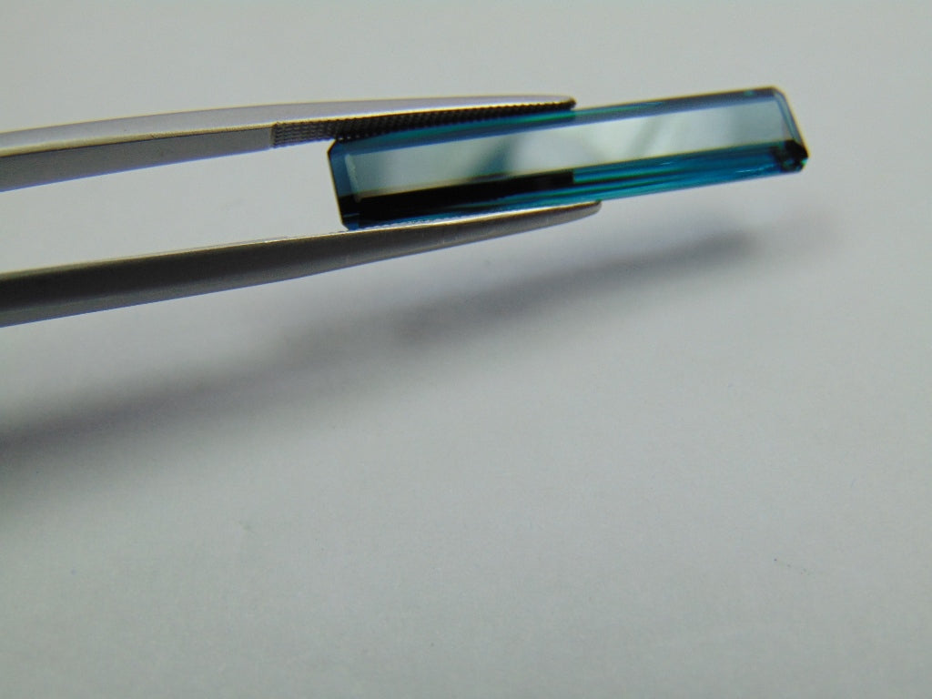 6.25ct Tourmaline Blue 29x6mm