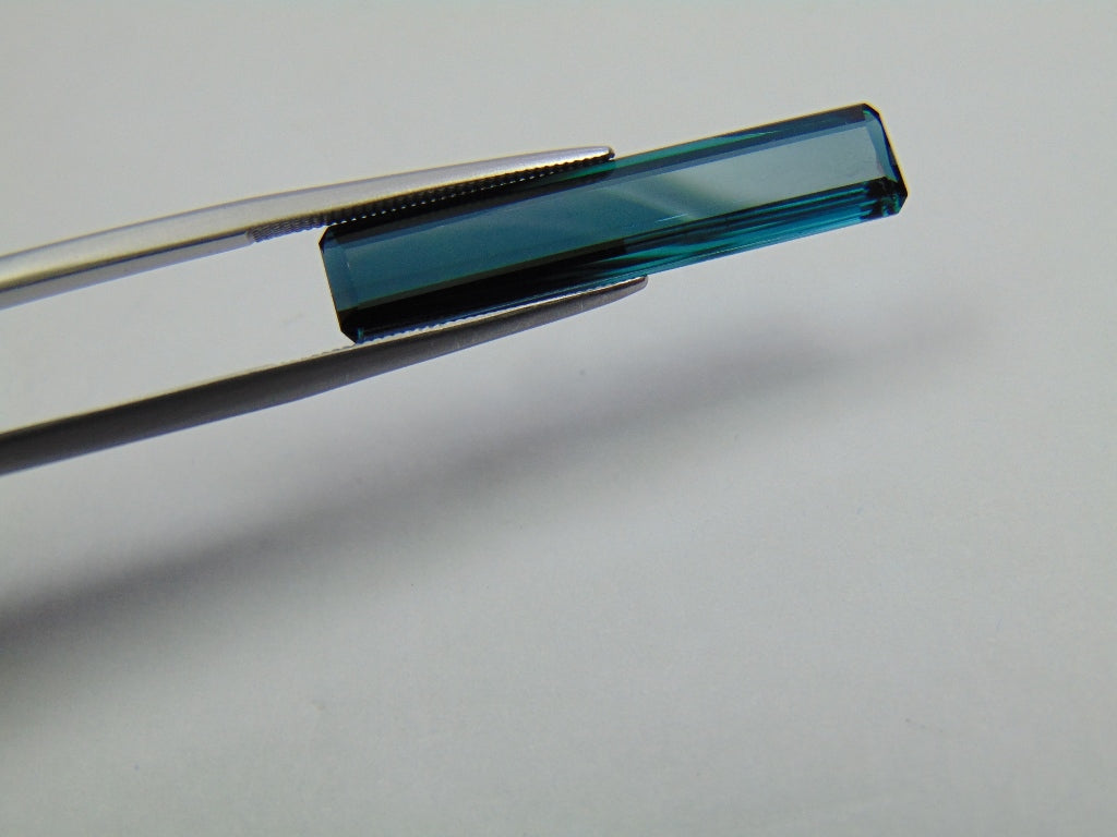 6.25ct Tourmaline Blue 29x6mm