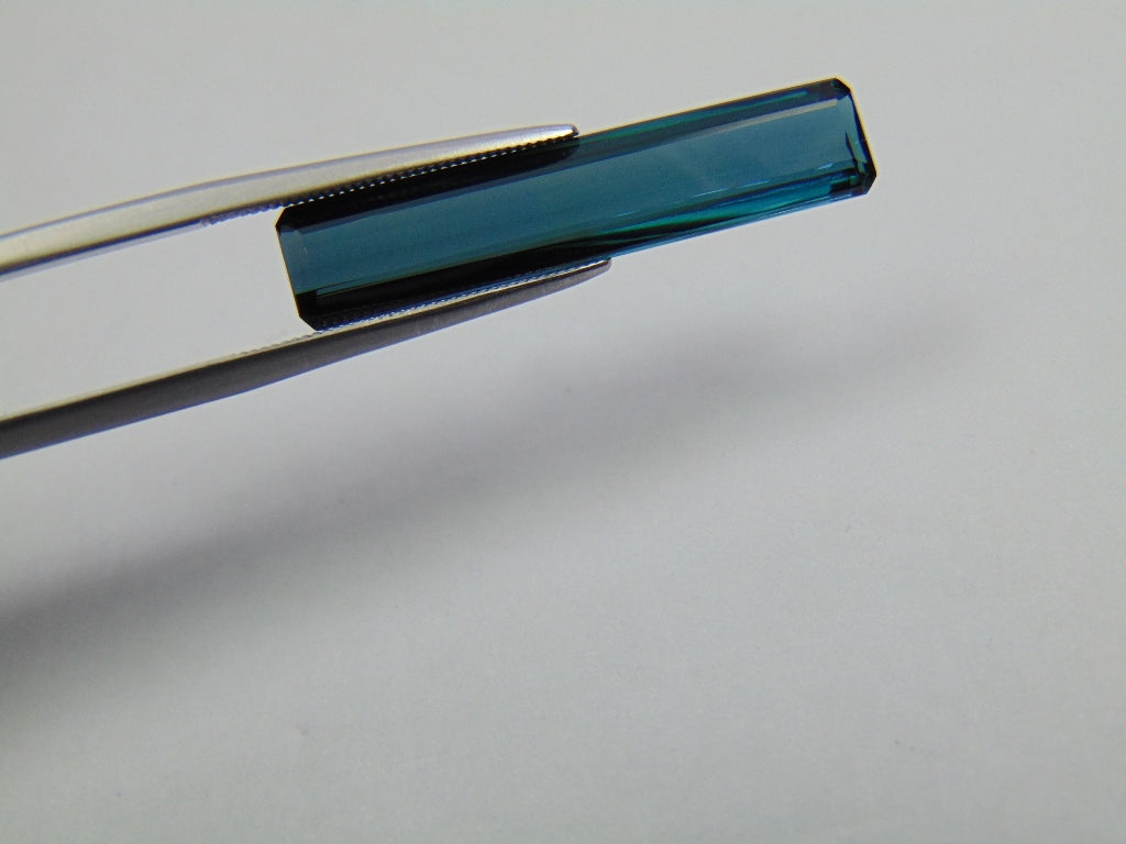 6.25ct Tourmaline Blue 29x6mm