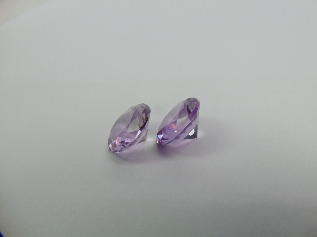 11.60ct Amethyst Calibrated 12mm