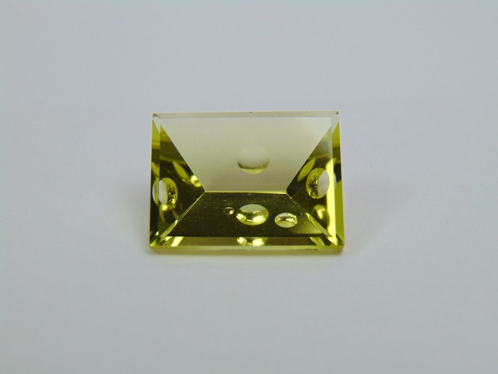 Bolha de ouro verde 18,05 quilates 20x14mm