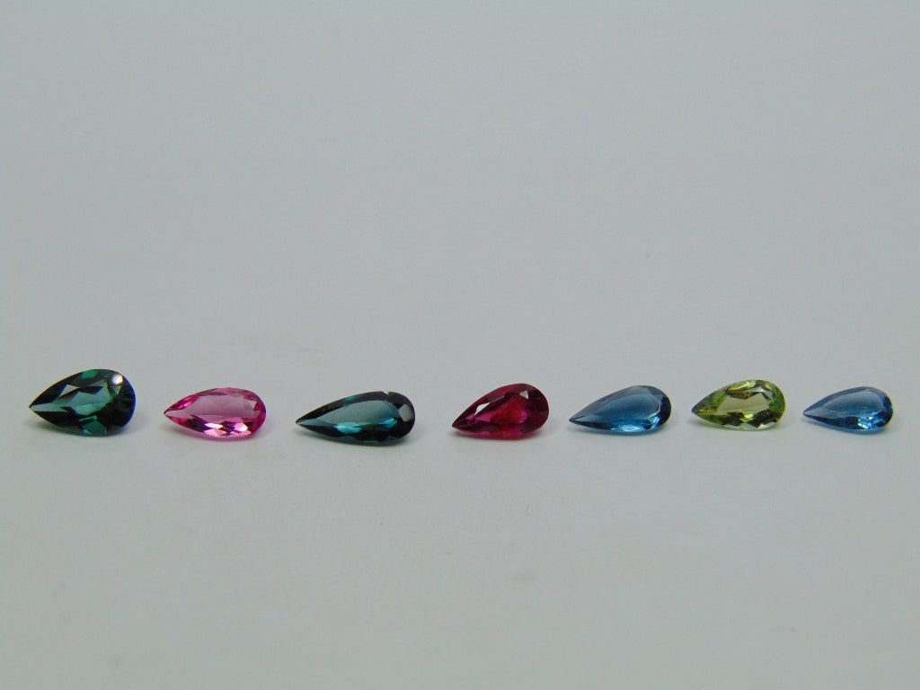 3.42ct Tourmaline Mix