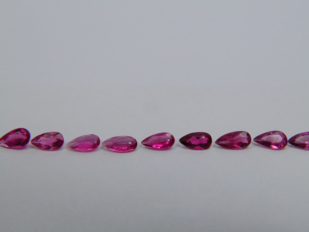 Rubelita 2,50ct 6x4mm