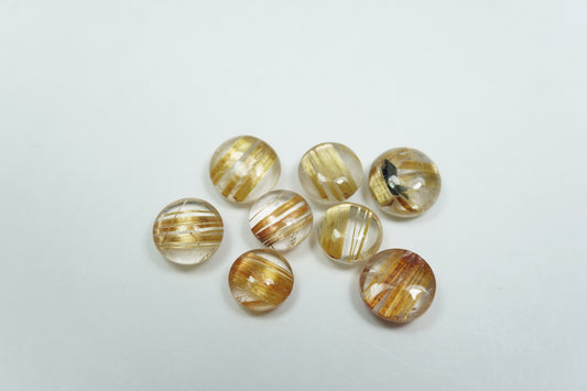 10.90ct Rutilos 6mm a 7mm