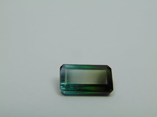 5.13ct Tourmaline Bicolor 14x8mm