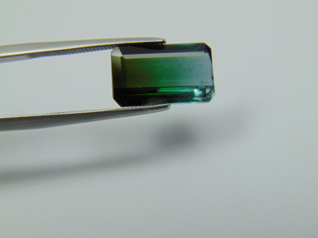 5.13ct Tourmaline Bicolor 14x8mm