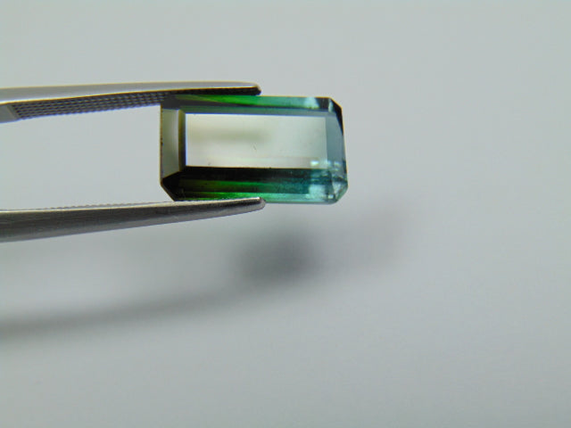 5.13ct Tourmaline Bicolor 14x8mm