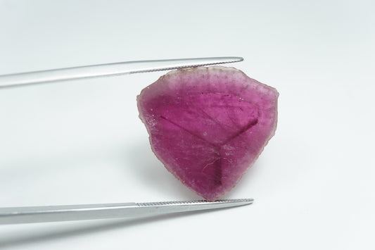 16.75ct Turmalina melancia 23x21mm