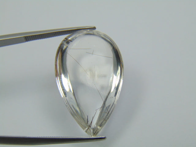 22.05ct Quartzo Com Inclusão 28x17mm