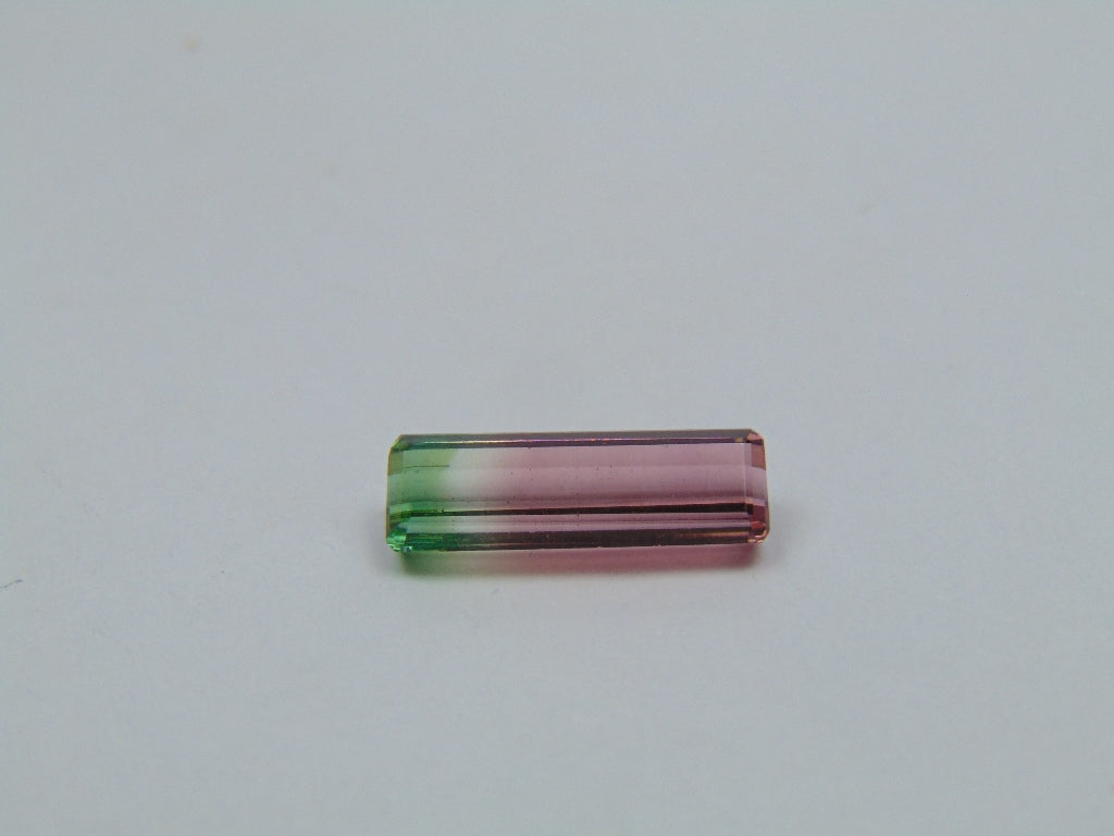 2.58ct Turmalina Bicolor 14x5mm