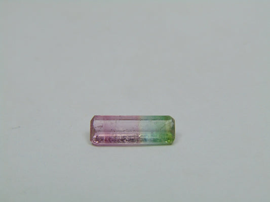 1.02ct Turmalina Bicolor 12x3mm