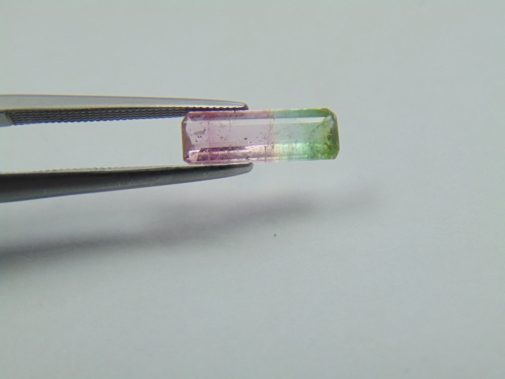 1.02ct Turmalina Bicolor 12x3mm