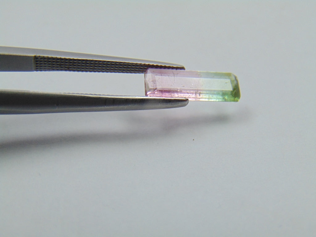 1.02ct Turmalina Bicolor 12x3mm