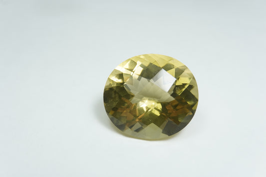 19ct Green gold 20x17mm