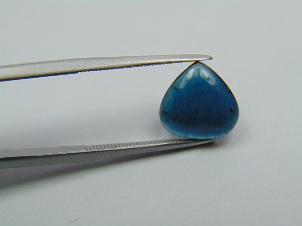 4.05ct Turmalina Cabochão Azul 11mm