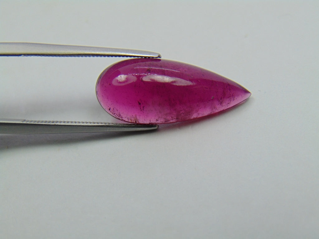 6.18ct Turmalina Cabochão 21x8mm