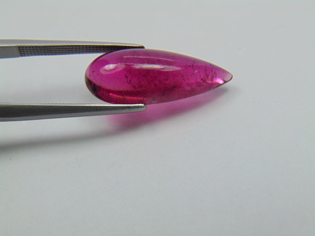 6.18ct Turmalina Cabochão 21x8mm