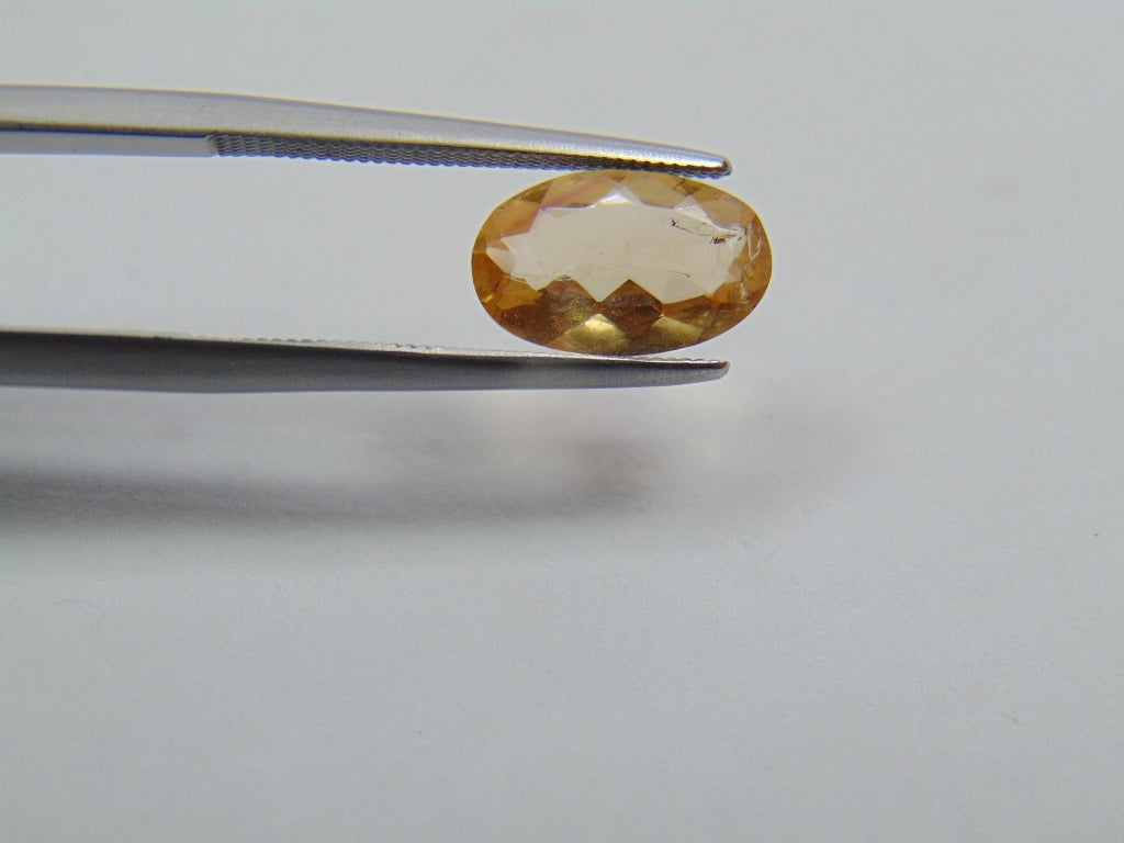 1.84ct Imperial Topaz 10x6mm