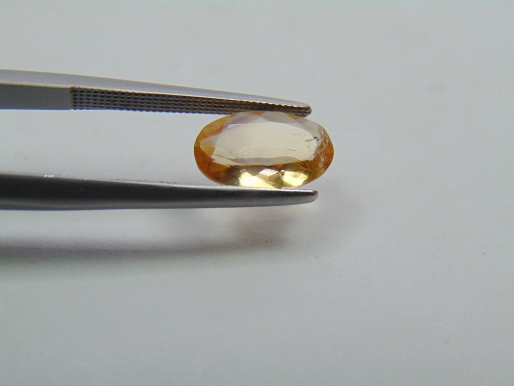 1.84ct Imperial Topaz 10x6mm