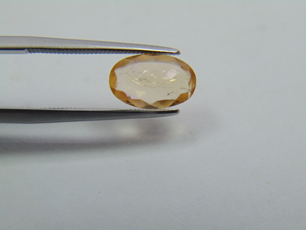 1.84ct Imperial Topaz 10x6mm