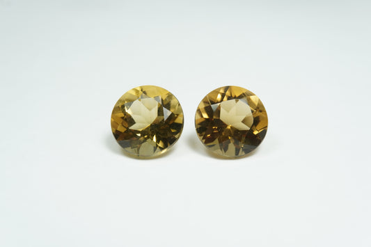 8.10ct Citrinos 10mm / 10mm
