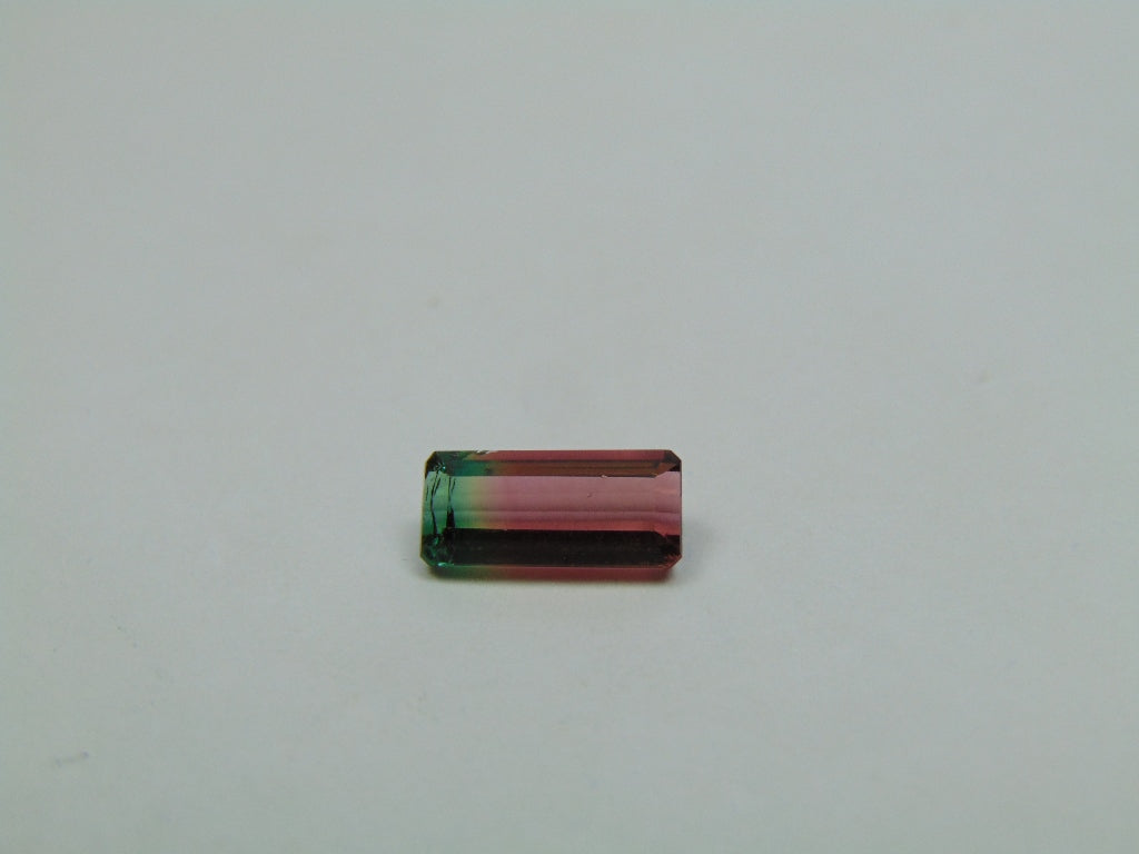 1.60ct Turmalina Bicolor 11x5mm