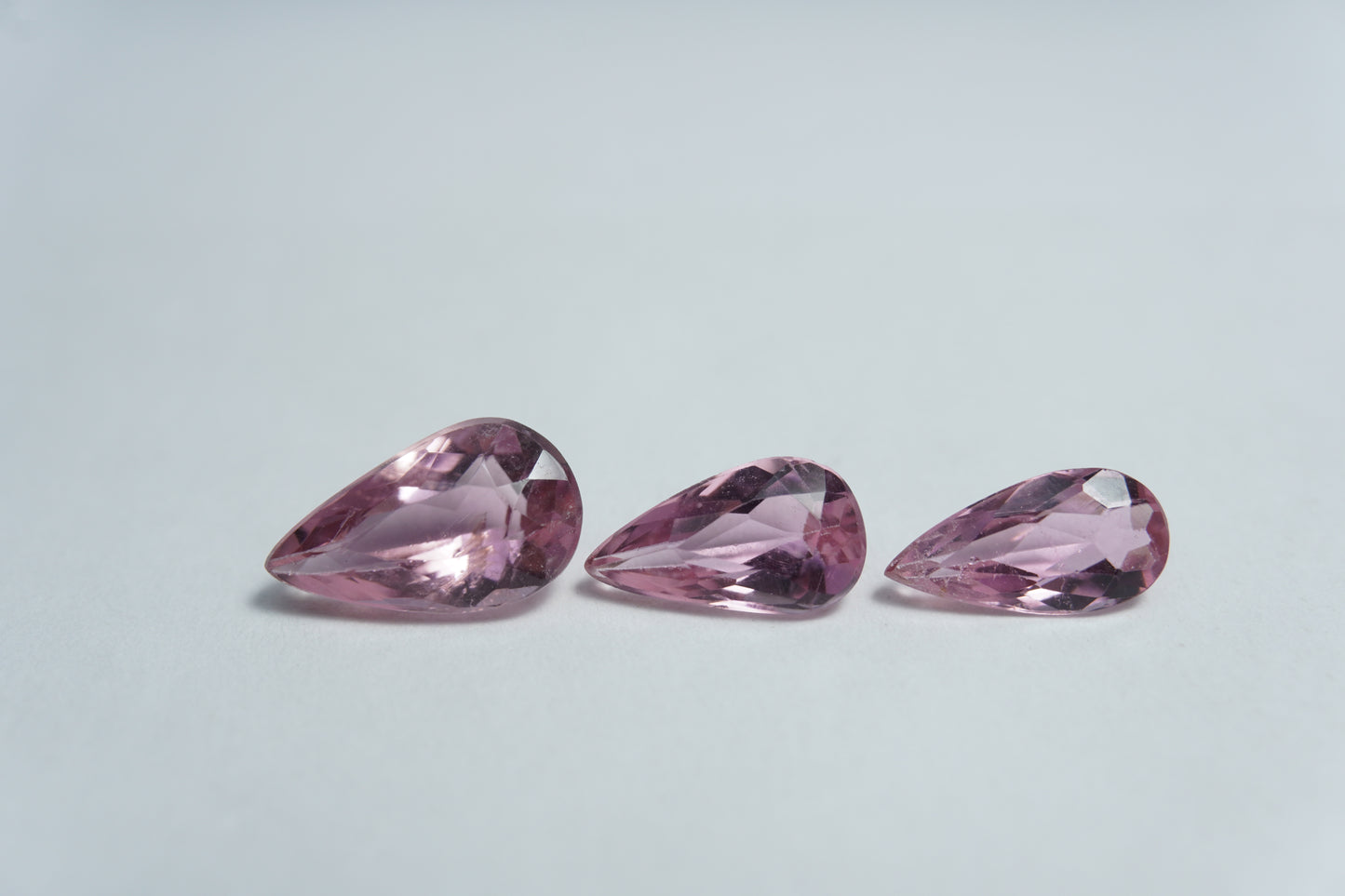 2.80ct Turmalina 10x6mm / 8.5x5mm / 8.5x4mm