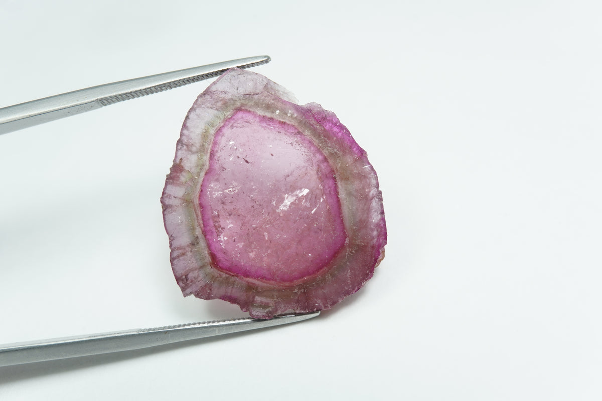 17.50ct Turmalina melancia 26x24mm