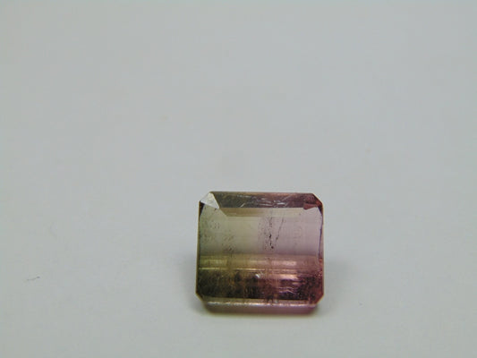 7.60ct Turmalina Bicolor 12x11mm