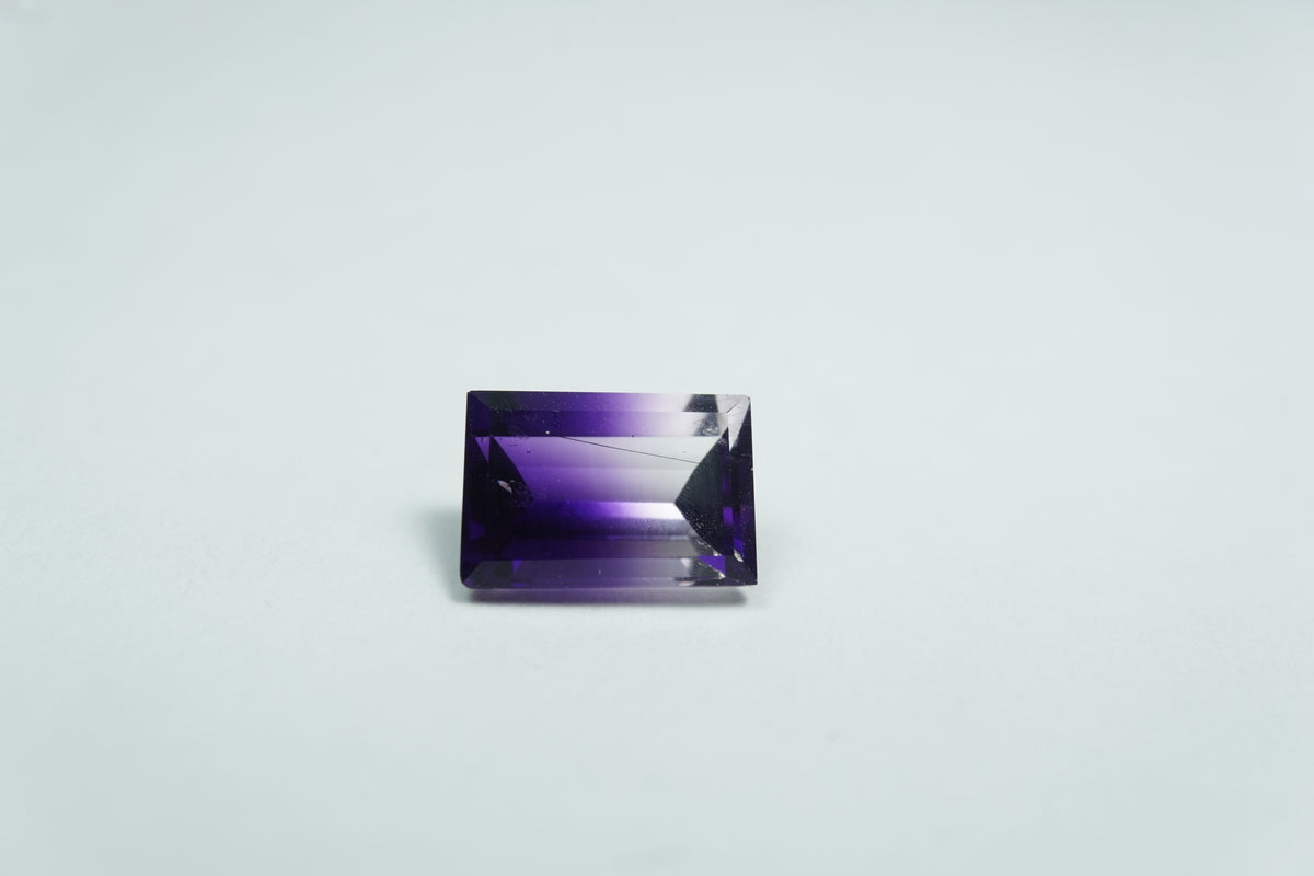 2.08ct Ametista bicolor 9x6mm