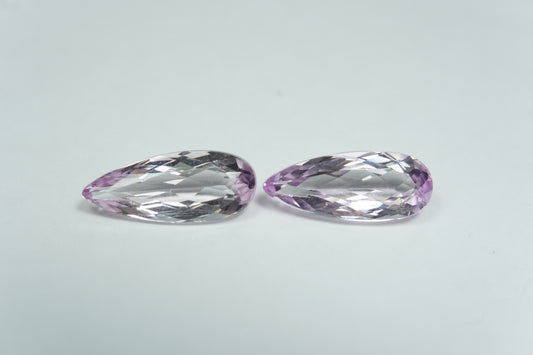 5.85ct Kunzita par 15x6mm