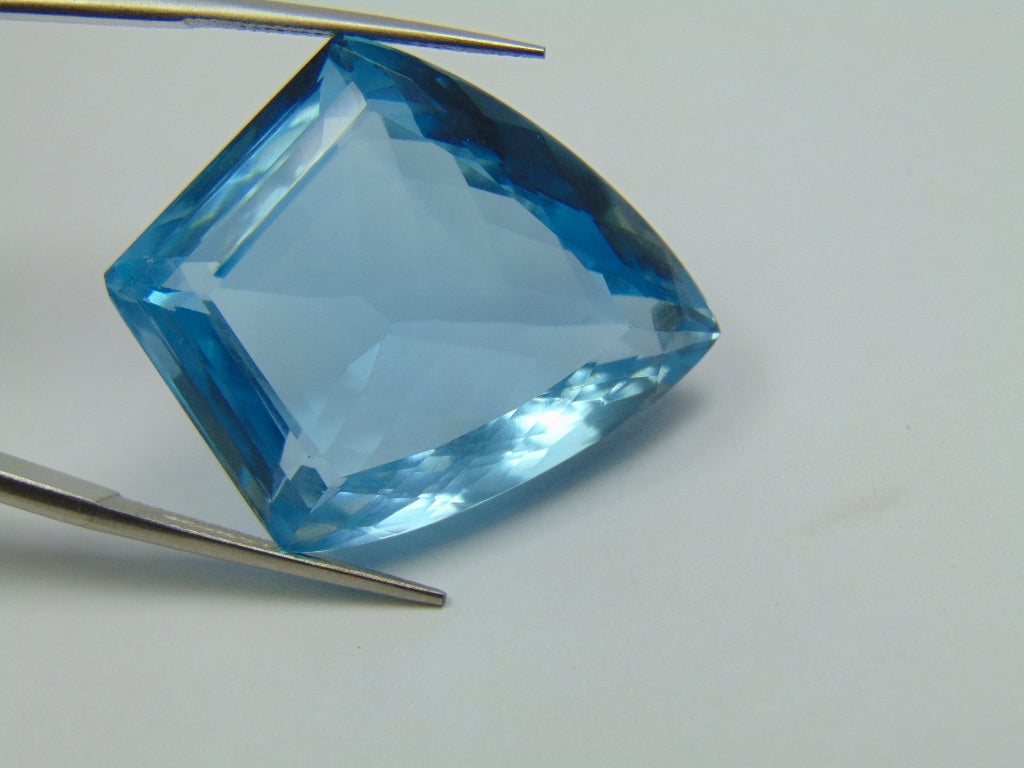 55.40ct Topaz Blue Swiss 30x25mm