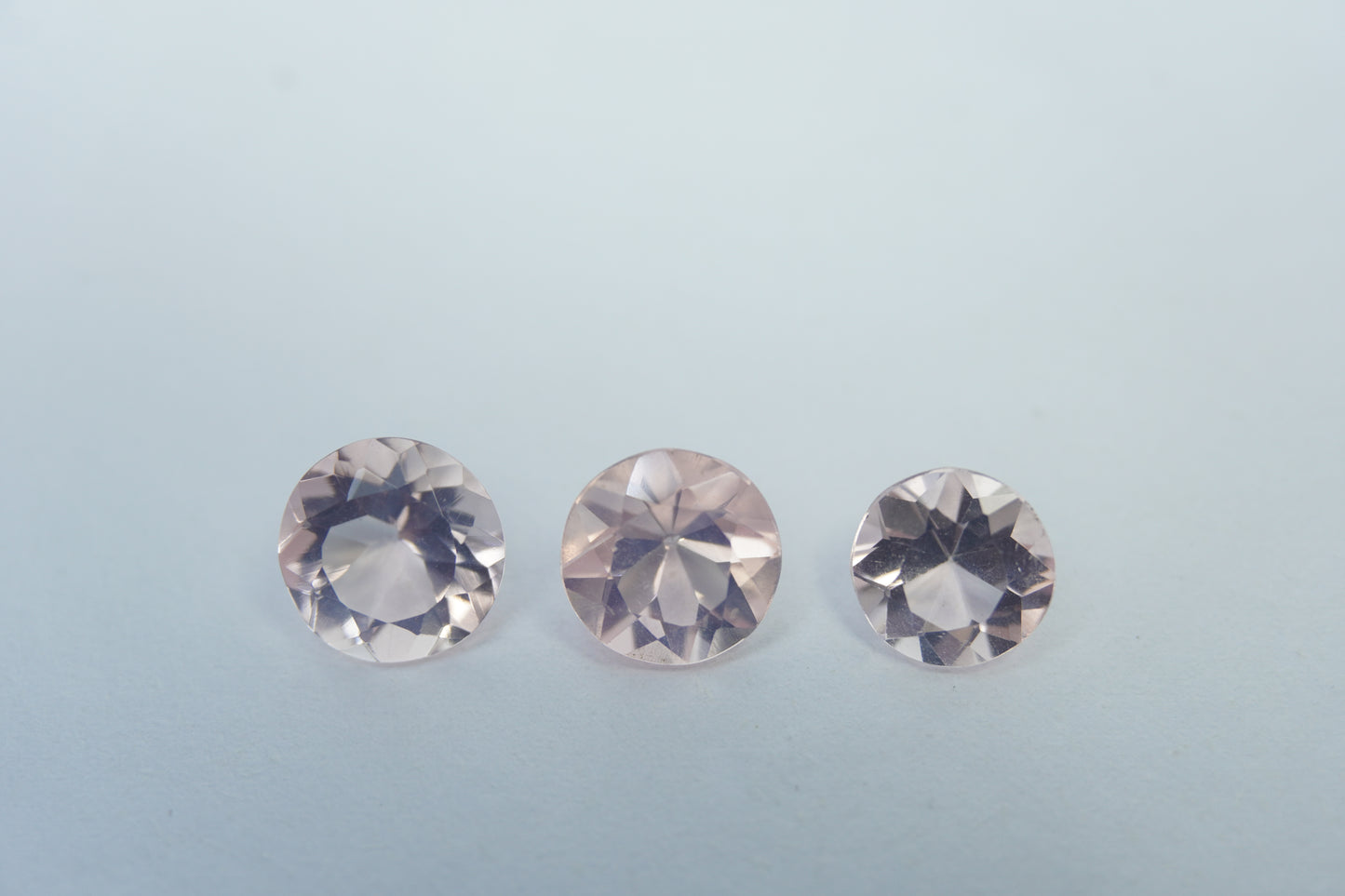 4.04ct Quartzo rosa 8mm / 7mm