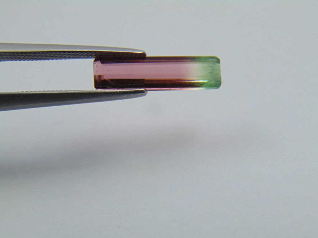 1.80ct Turmalina Bicolor 15x4mm