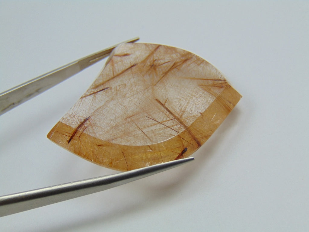 84.10ct Rutile 44x35mm