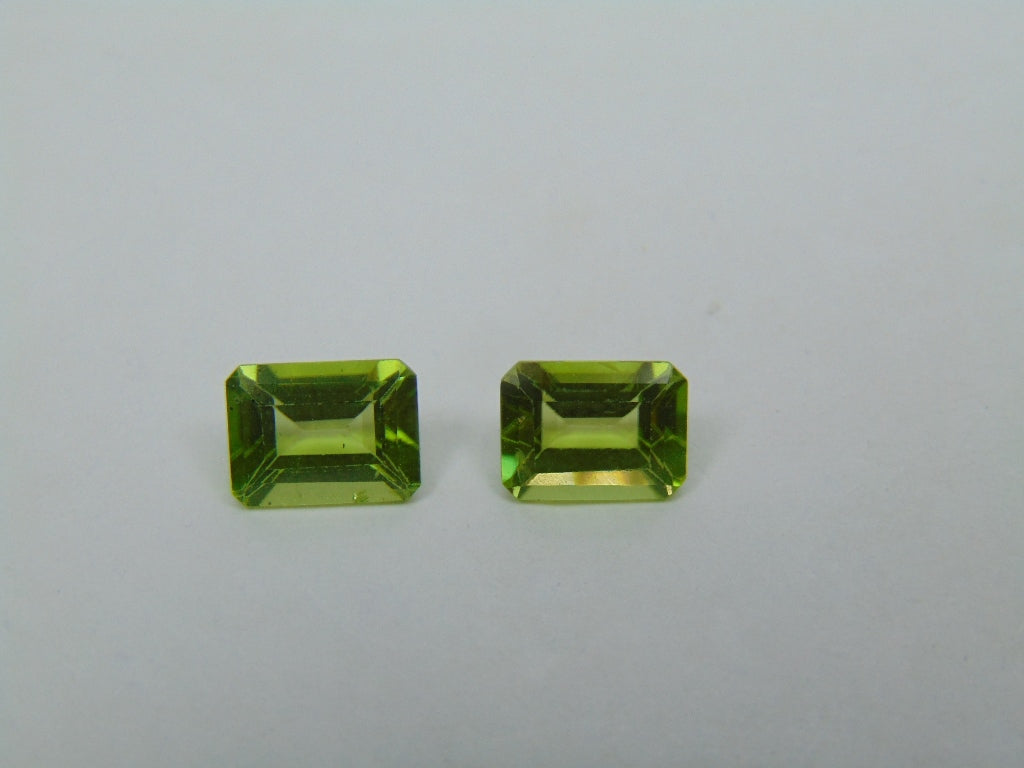 2.90ct Peridot 8x6mm