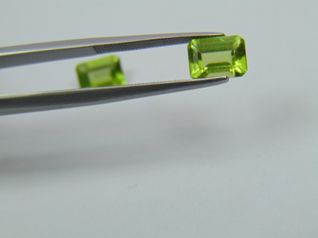 2.90ct Peridot 8x6mm