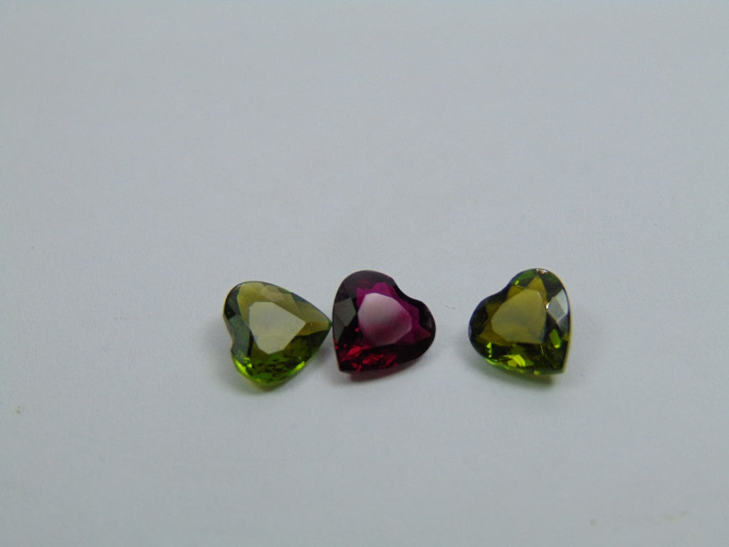 Turmalina 2,84ct calibrada 7mm